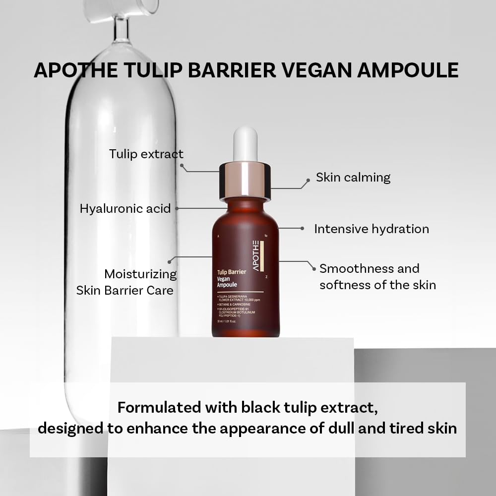 APOTHE Tulip Barrier Vegan Ampoule 30ml / 1.01 fl.oz.