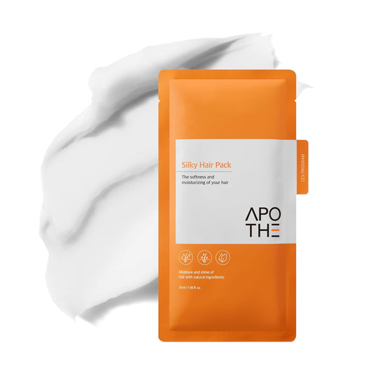 APOTHE Silky Hair Pack - 35ml × 5 Sheets