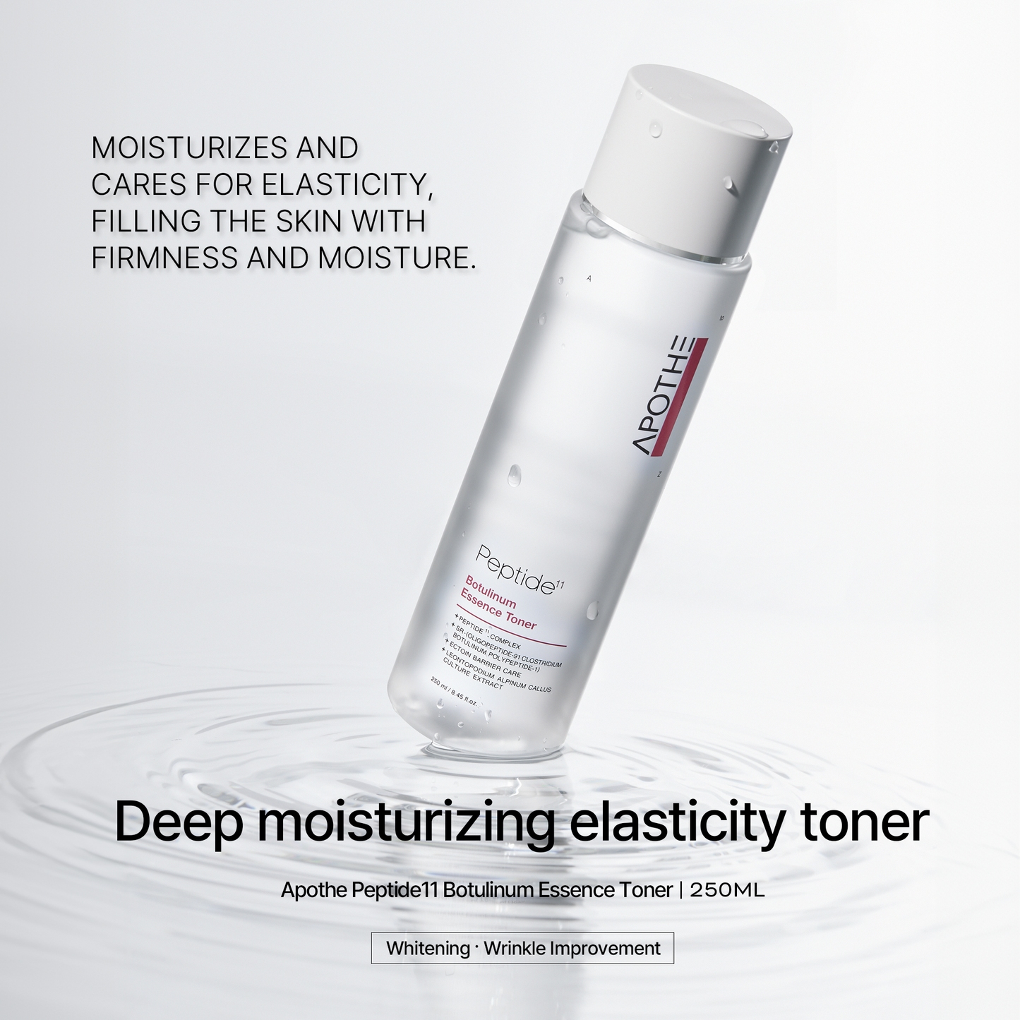 APOTHE Peptide¹¹ Botulinum Essence Toner 250 ml / 8.45 fl.oz.