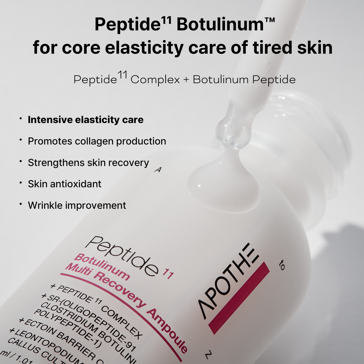 APOTHE Peptide ¹¹ Botulinum Multi Recovery Ampoule 30ml / 1.01 fl.oz.