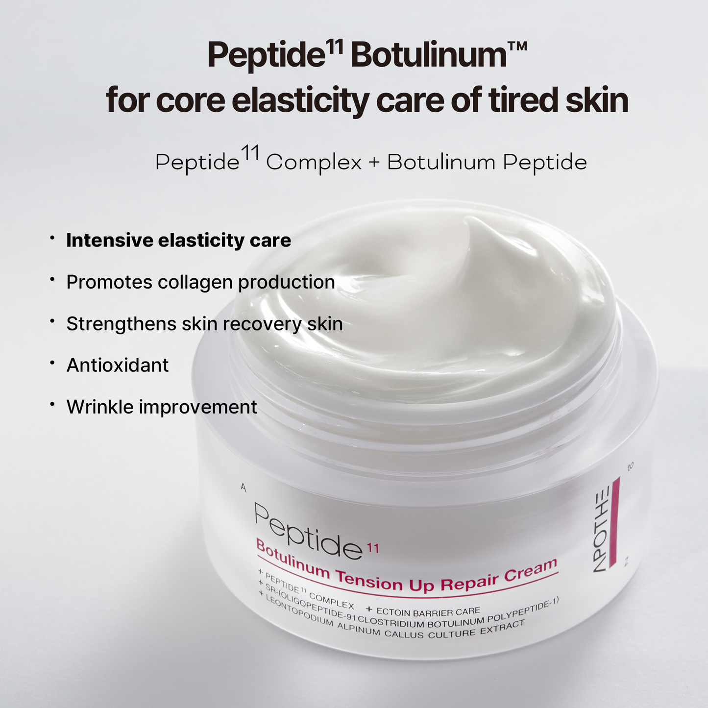APOTHE Peptide Botulinum Tension Up Repair Cream 50ml/1.69fl.oz.