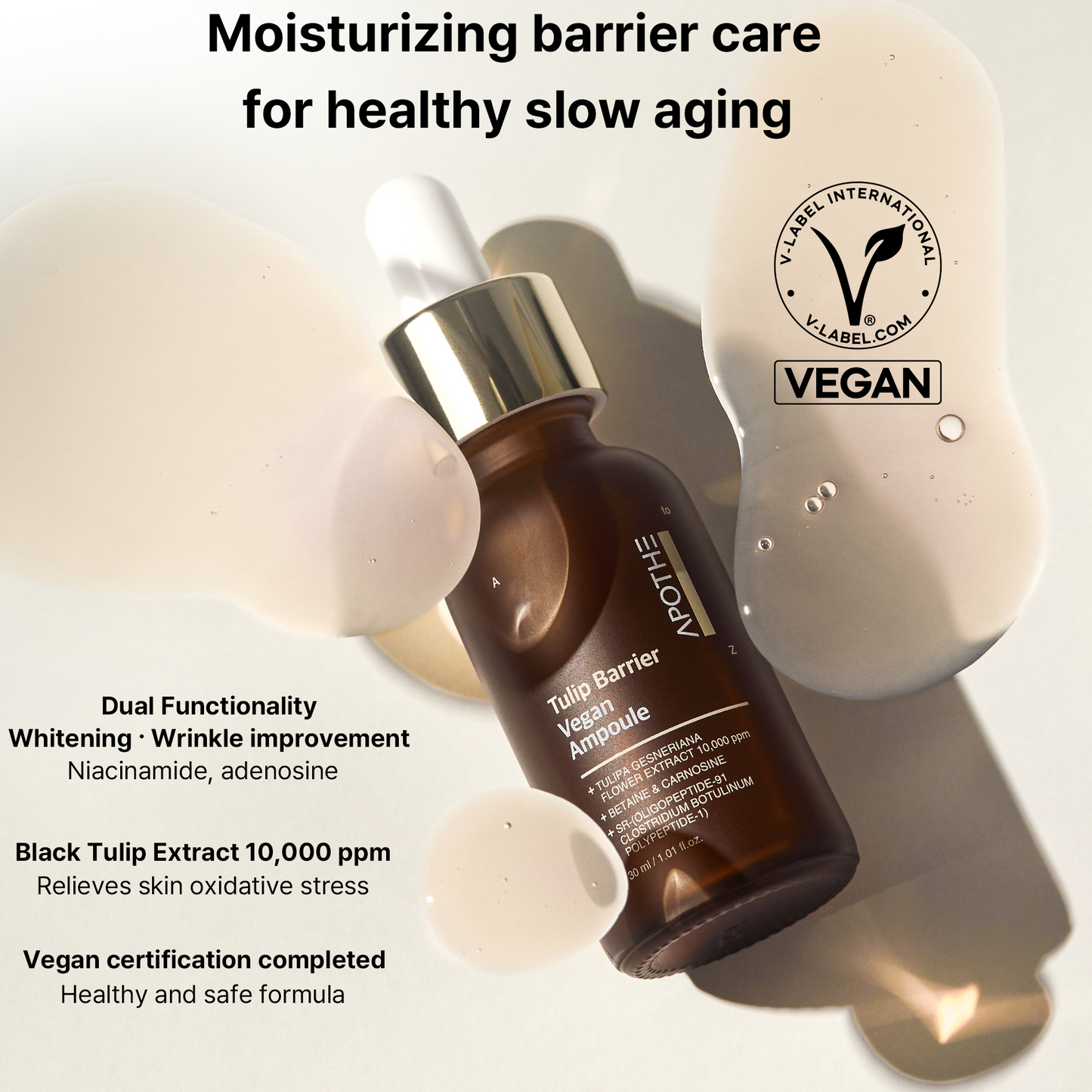 APOTHE Tulip Barrier Vegan Ampoule 30ml / 1.01 fl.oz.