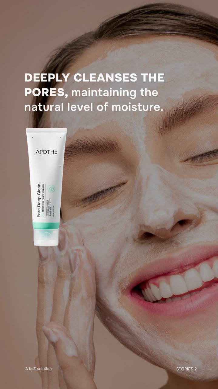 APOTHE pH Balancing Foam Cleanser 120ml/4.05fl.oz.